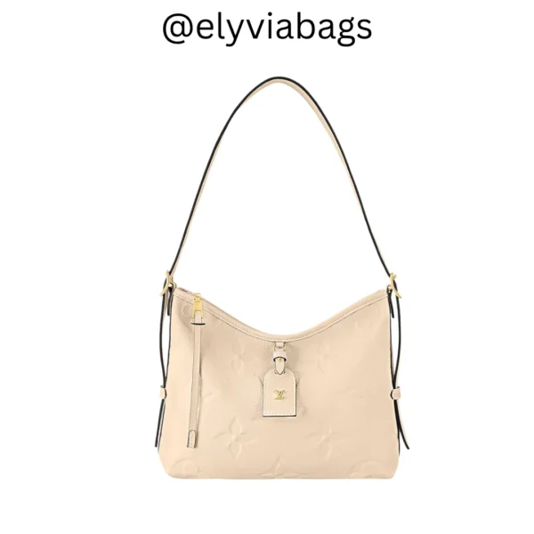 LV CarryAll PM Bag cream