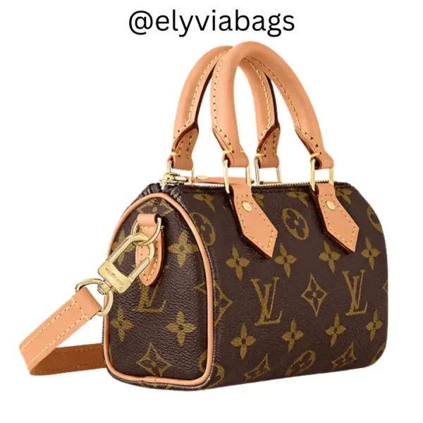 LV Nano Speedy Bag side view