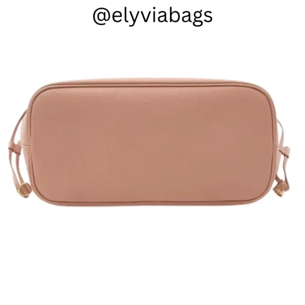 LV Neverfull MM Giant Monogram Pink bottom view