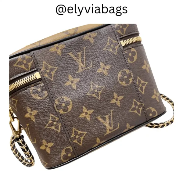 LV Vanity Pm monogram back view