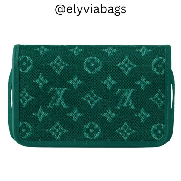 LV bosphore wearable wallet back view