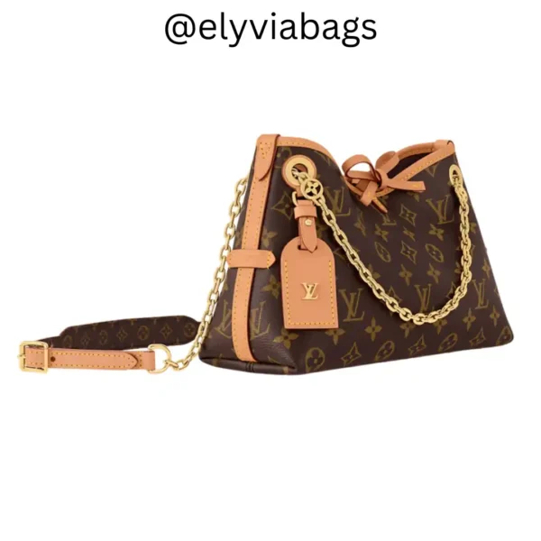 LV carryAll BB tote Side view