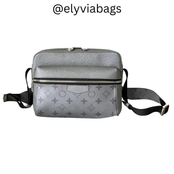 LV outdoor messenger bag grey