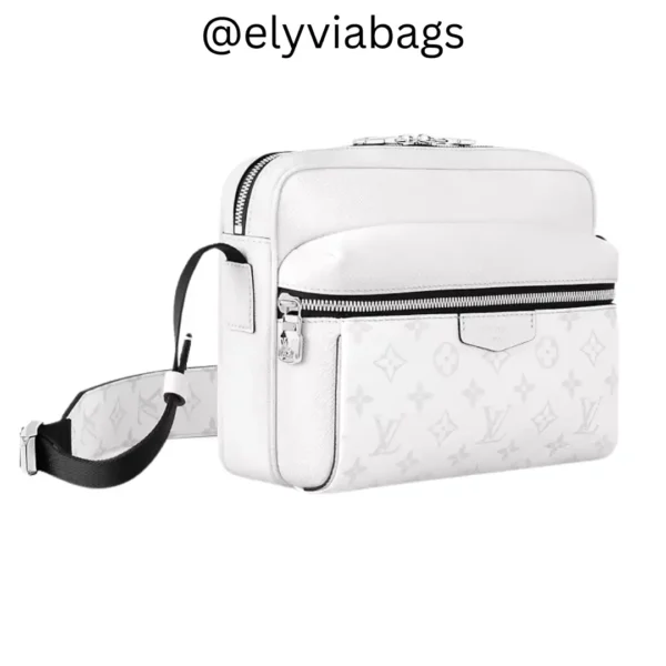 LV outdoor messenger bag white side view