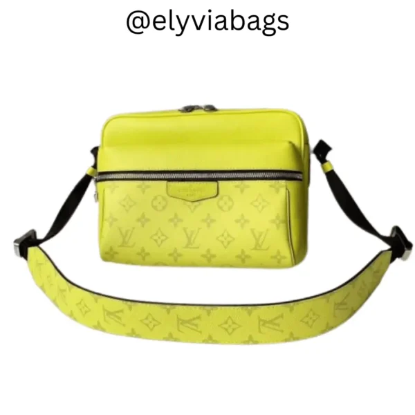 LV outdoor messenger bag yellow
