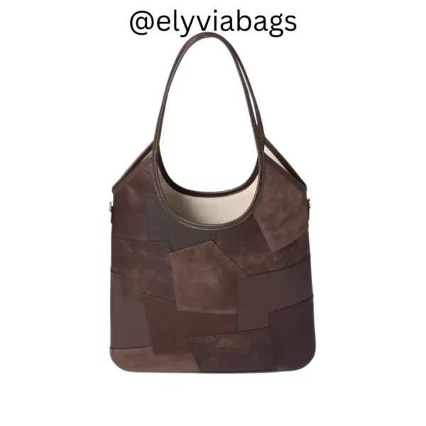 Miu-Miu Ivy Patch Leather Tote Bag Radica back view