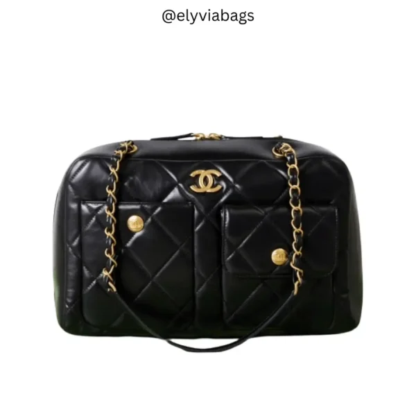 chanel bowling bag