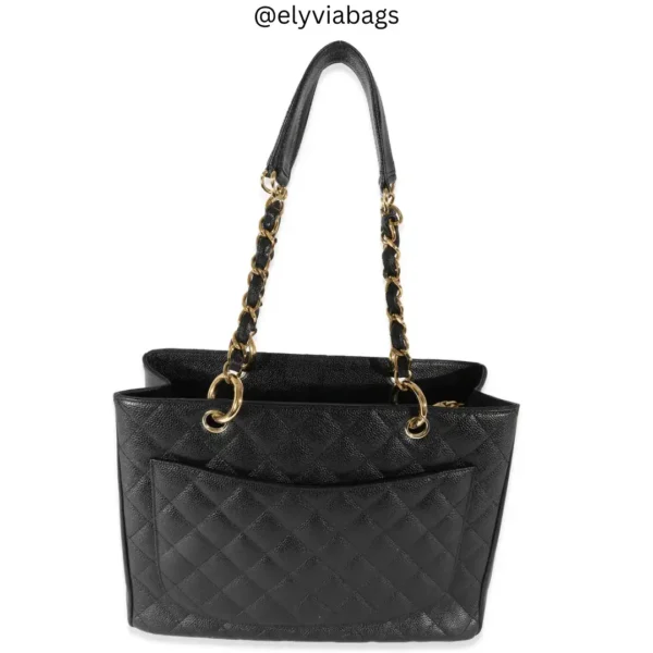 chanel caviar tote bag