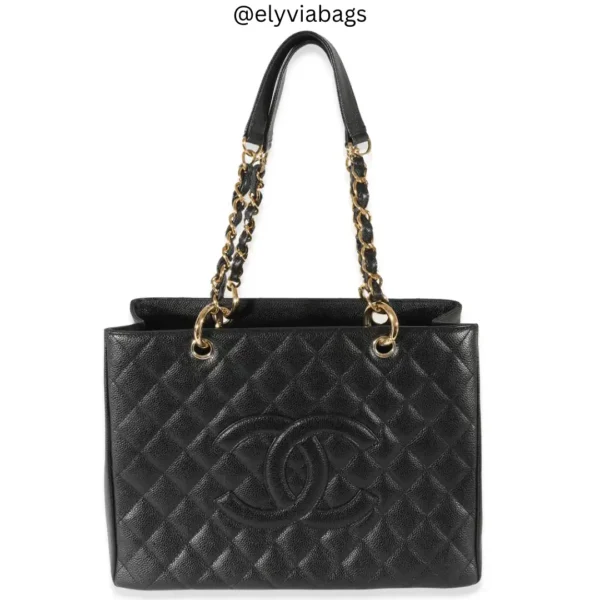 chanel caviar tote bag