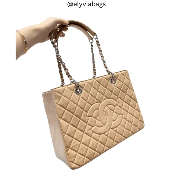 chanel caviar tote bag