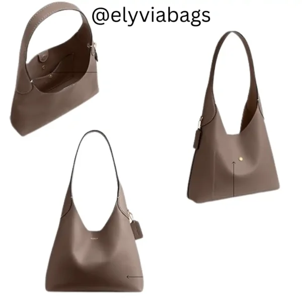coach brooklyn shoulder bag detail