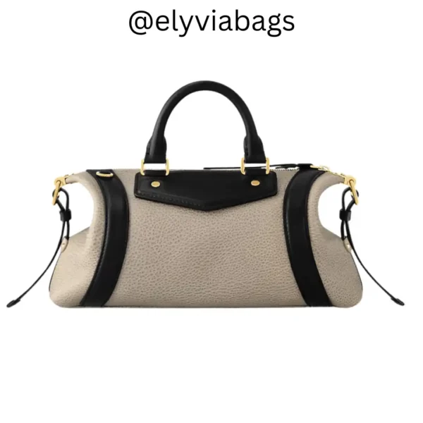 lv Biker PM Bag Cream back view