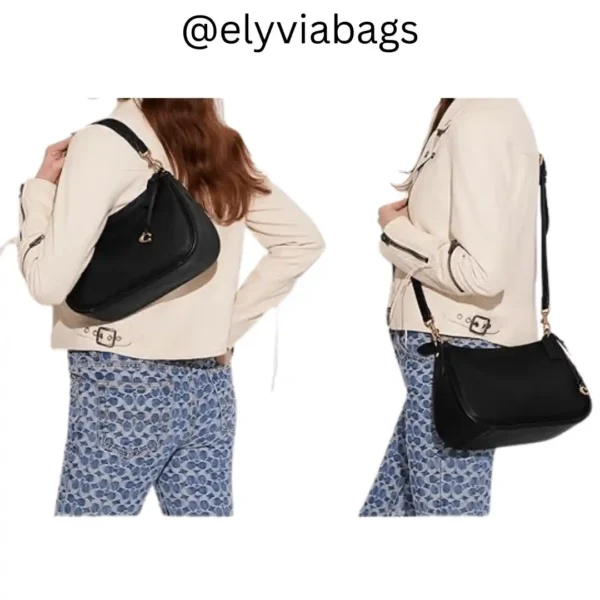 Coach Cary Crossbody bag carry options