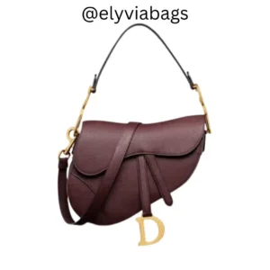 Dior Saddle Bag Plum