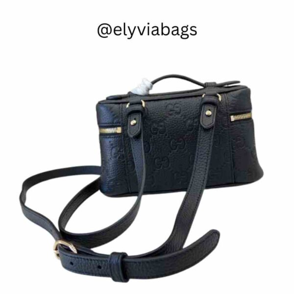GG Emblem mini shoulder bag back