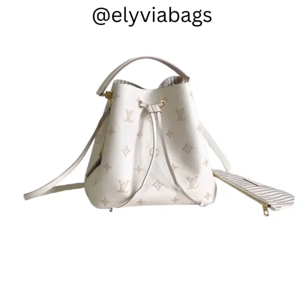 LV NéoNoé MM Pink Monogram