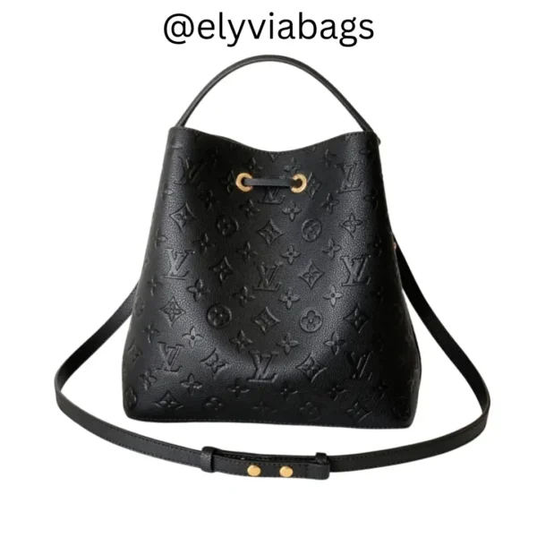 LV NéoNoé MM black back view