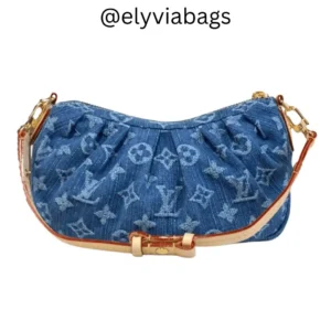 LV Pochette Valley Monogram Denim Bag
