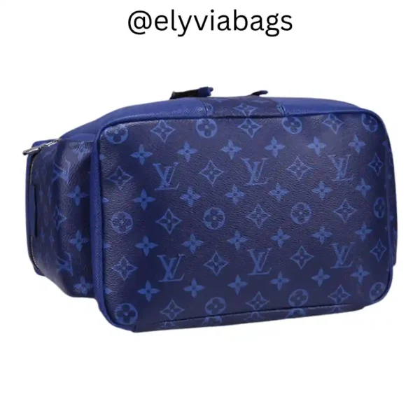 LV outdoor backpack blue bottom view