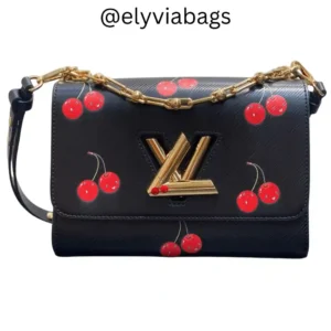 LV x TM TWIST Small Bag black