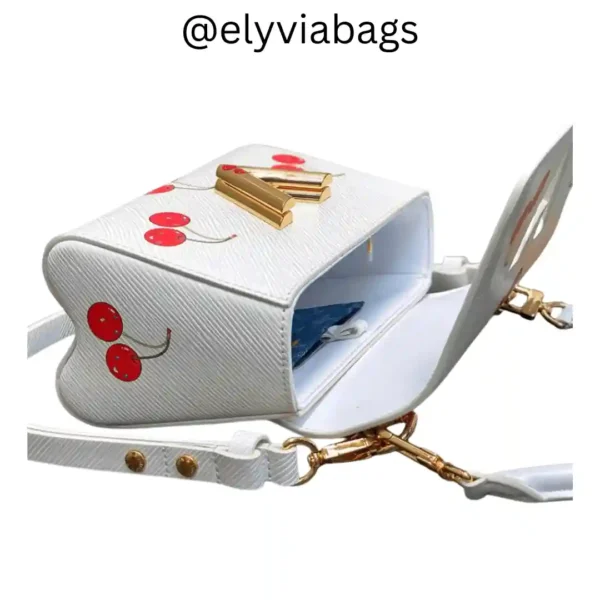 LV x TM TWIST Small Bag open view