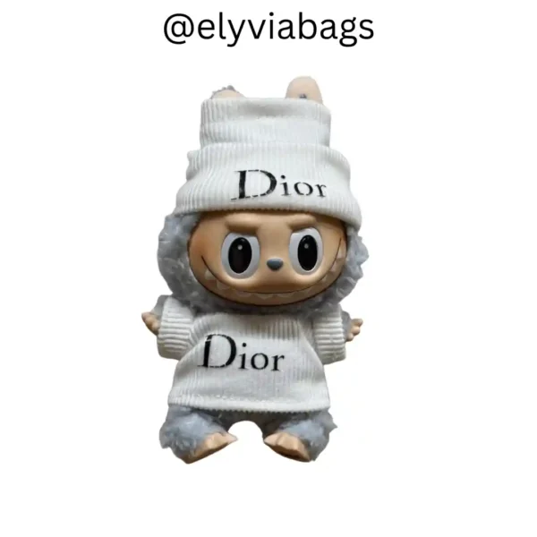 White Labubu doll The Monster series