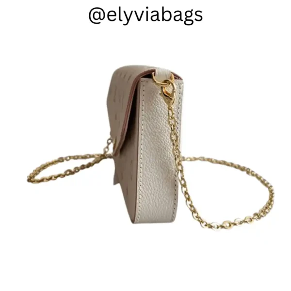 felicie pochette lv side view