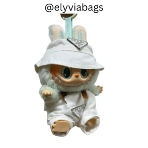 labubu Prada Doll White Hat