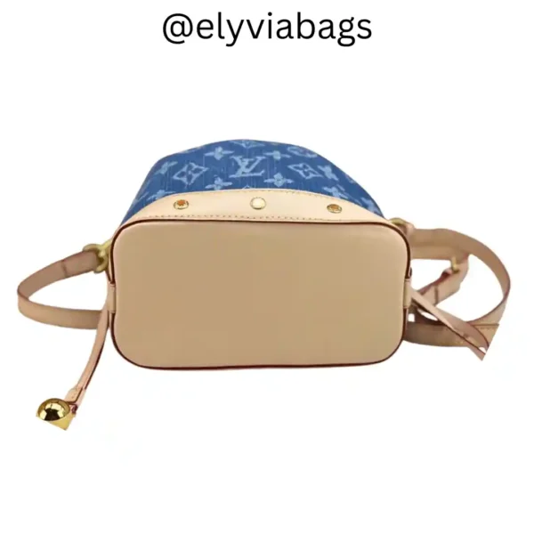 lv nano noe bucket bag bottom view