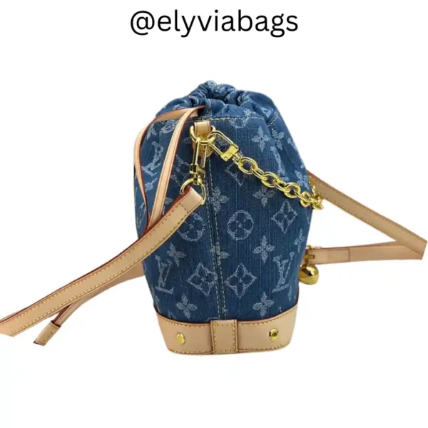 lv nano noe bucket bag side view