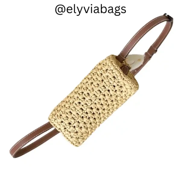 lv nano speedy raffia bottom view
