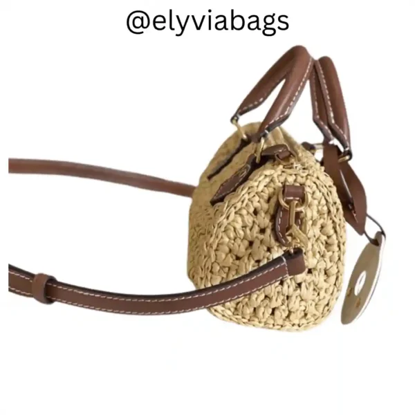 lv nano speedy raffia side view