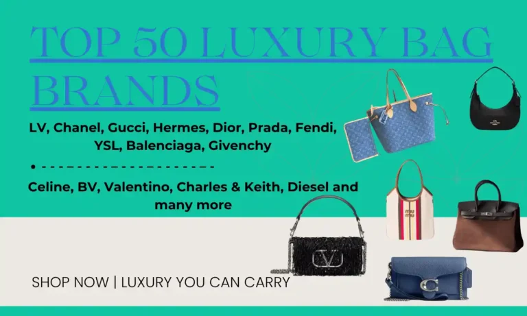 top 50 luxury bag brands
