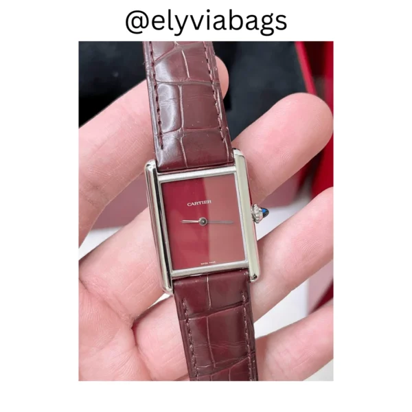 Cartier tank Louis without crystals