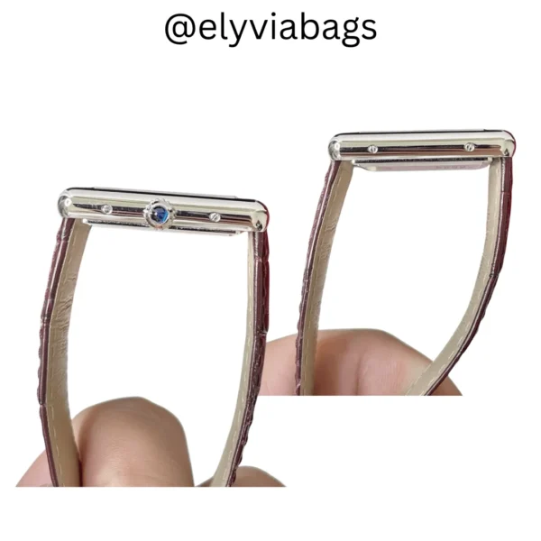 Cartier tank Louis without crystals Sideview