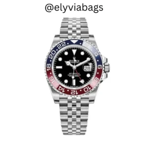 Rolex GMT Mater II Pepsi Black Dial